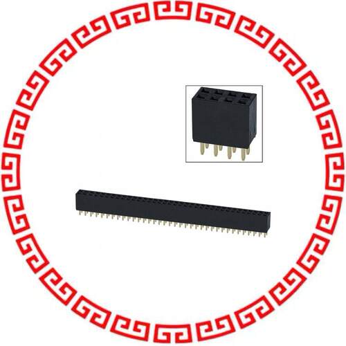 PPPC362LFBN-RC CONN HEADER FMAL 72PS.1 DL GOLD