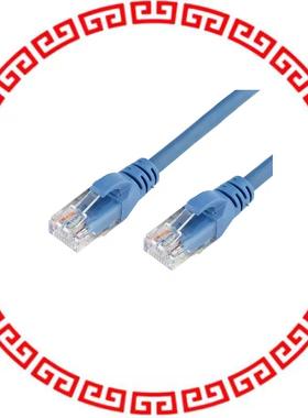 AMJE0808-0300-BUB-24 CABLE MOD 8P8C PLUG-PLUG 9.84'