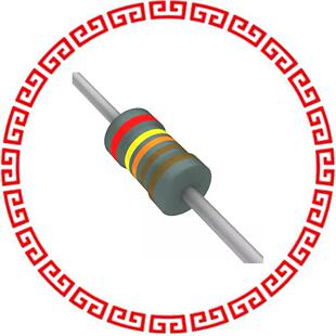 OHM 2.43K RES AXIAL RNF14FTD2K43