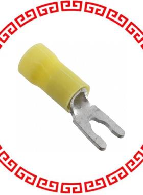 53247-2 CONN SPADE TERM 10-12AWG #8 YEL