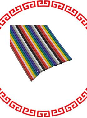 AWG28-26/F-1/300 CBL RIBN 26COND 0.039 MULTI 300'