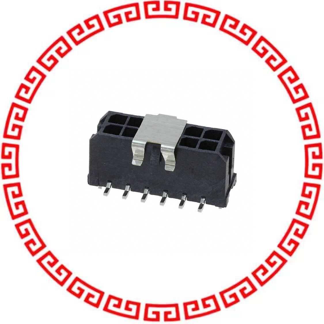 430451215 MICROFIT 3.0 VERT SMT/CLIP DR