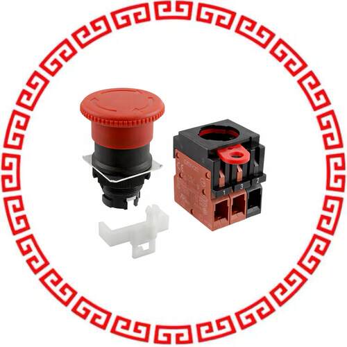 A22E-M-12 SW PB DPST-NC+SPST-NO 10A 110V
