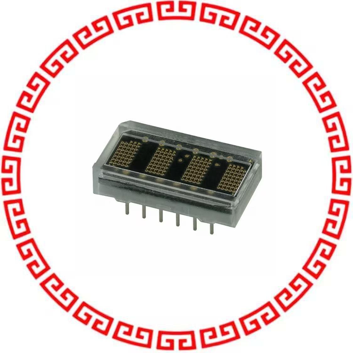 HCMS-2962 LED DISPLAY 5X7 4CHAR 5MM HER