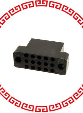 205607-2 PIN BLK,15 POSN,AUTOWIRE