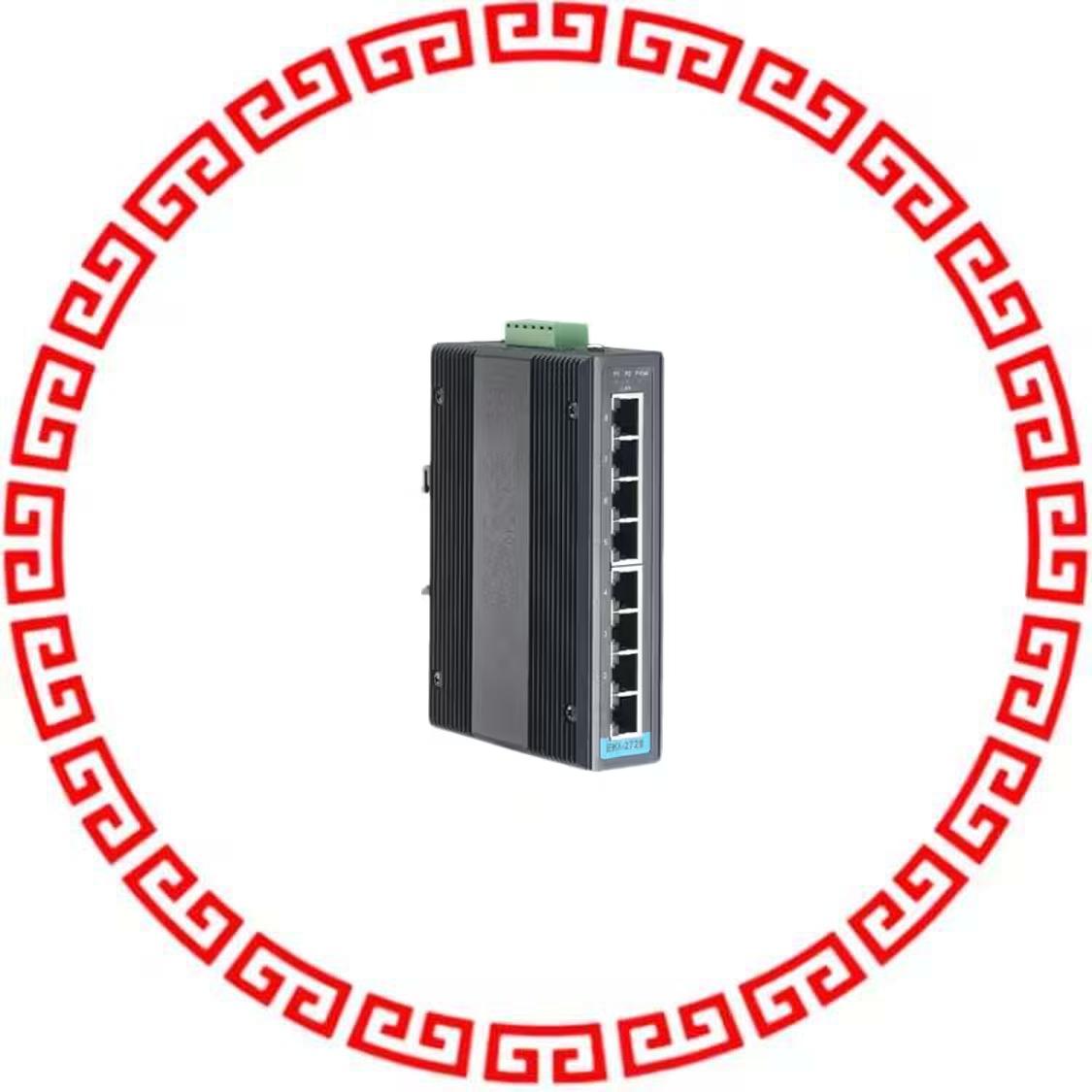 EKI-2728-CE NETWORK SWITCH-UNMANAGED 8 PORT