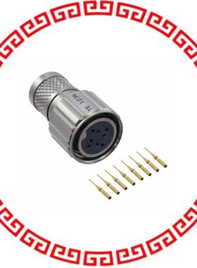 2102353-3 CONN PLUG FMALE 8POS GOLD CRIMP