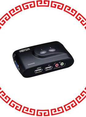 B004-VUA2-K-R KVM SWITCH USB W AUDIO & CABLE