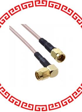 CCSMA1-MM-RG316DS-12 CBL ASSY SMA PLUG RG316 DS 12