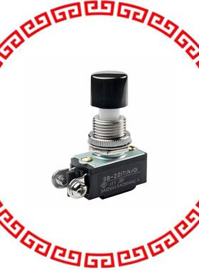 SB221TNO SWITCH PUSH SPST-NO 3A 125V