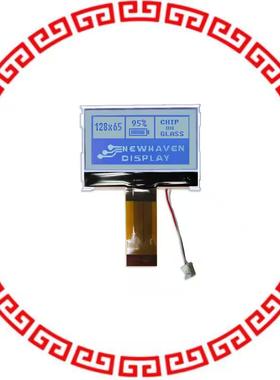 NHD-C12865AR-FSW-GBW LCD COG GRAPH 128X65 TRANSFL