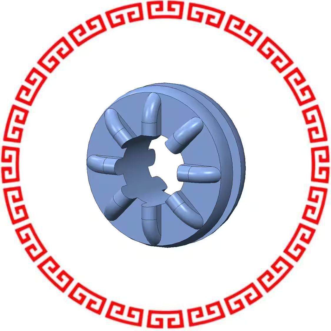 G-403-V2325 SCREW GROMMET THRMPL BLK