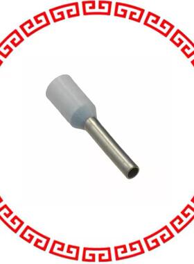 3201110 CONN FERRULE 18AWG WHITE