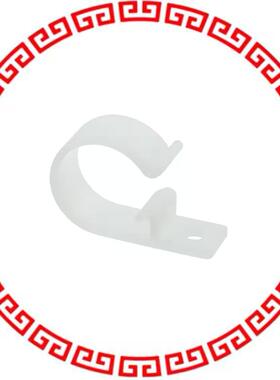 EXWHC2-500-01 CBL CLIP P-TYPE NATURAL FASTENER