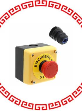 A22NE-M-P102-N-B E-STOP & BOX DPST-O/C 10A P