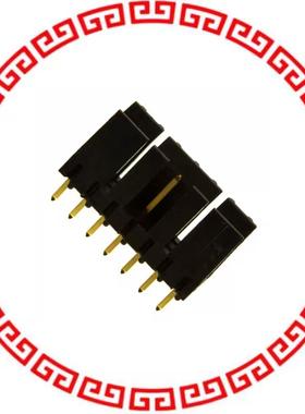 69167-107HLF CONN HEADER 7POS SGL PCB 30GOLD