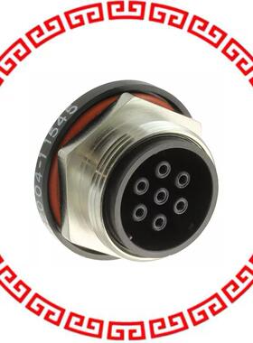 862004-1 CONN RCPT 7POS 16AWG STR BLKHEAD