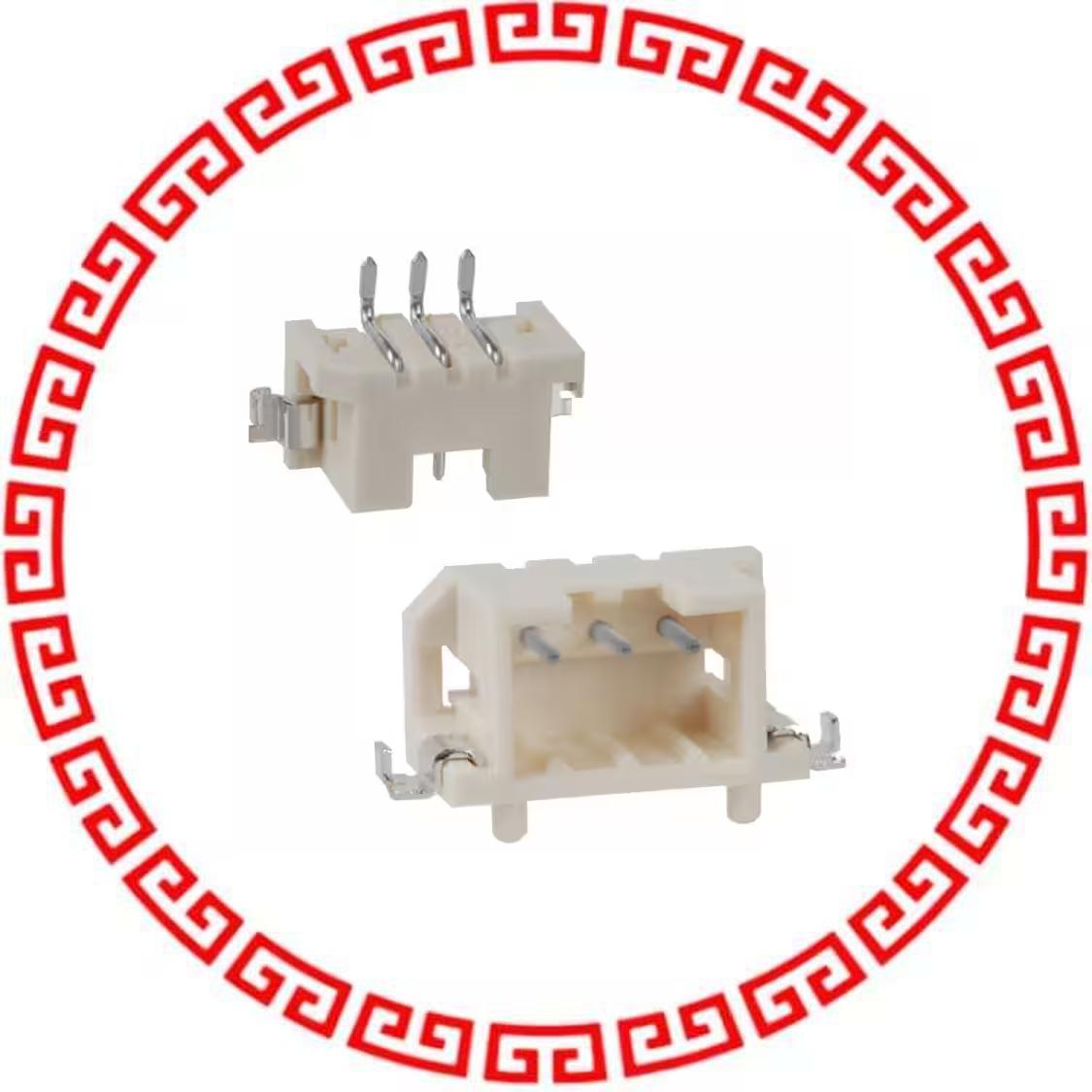 DF3E-3P-2H(20) CONN HEADER 3POS 2MM RT ANG TIN