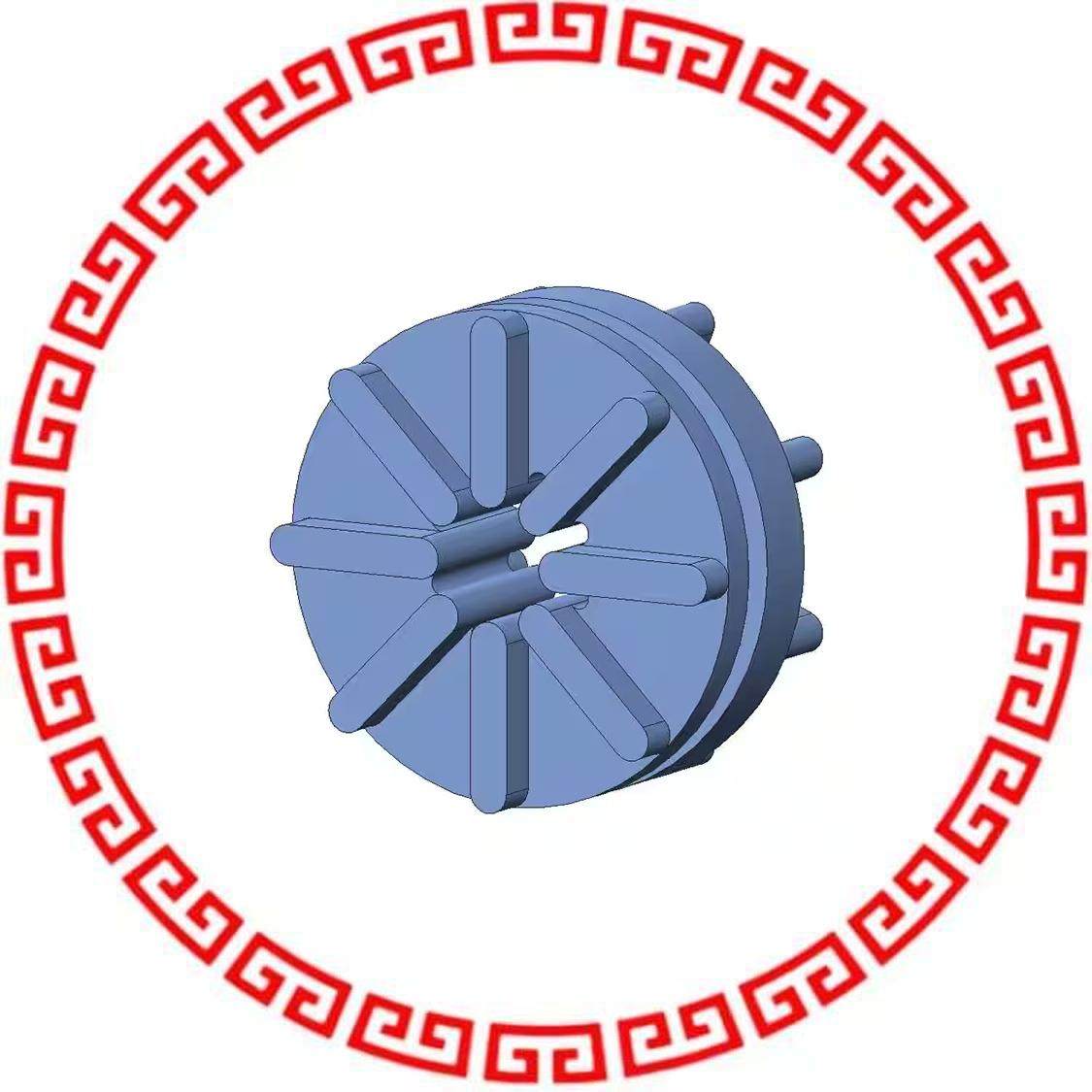 G-431-C8002 SCREW GROMMET THRMPL BLUE