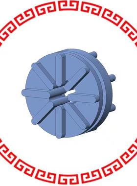 G-431-C8002 SCREW GROMMET THRMPL BLUE