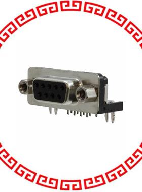 DLS1XS5AK40X CONN D-SUB RCPT 9POS R/A SOLDER