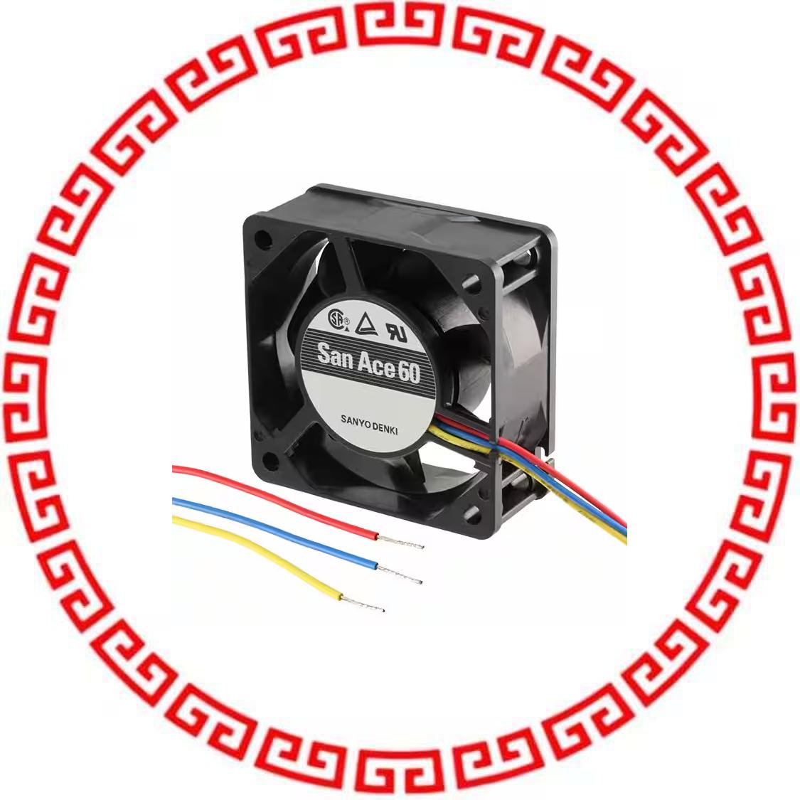 9G0624P4H001 FAN 60X25MM 24VDC TACH,PWM