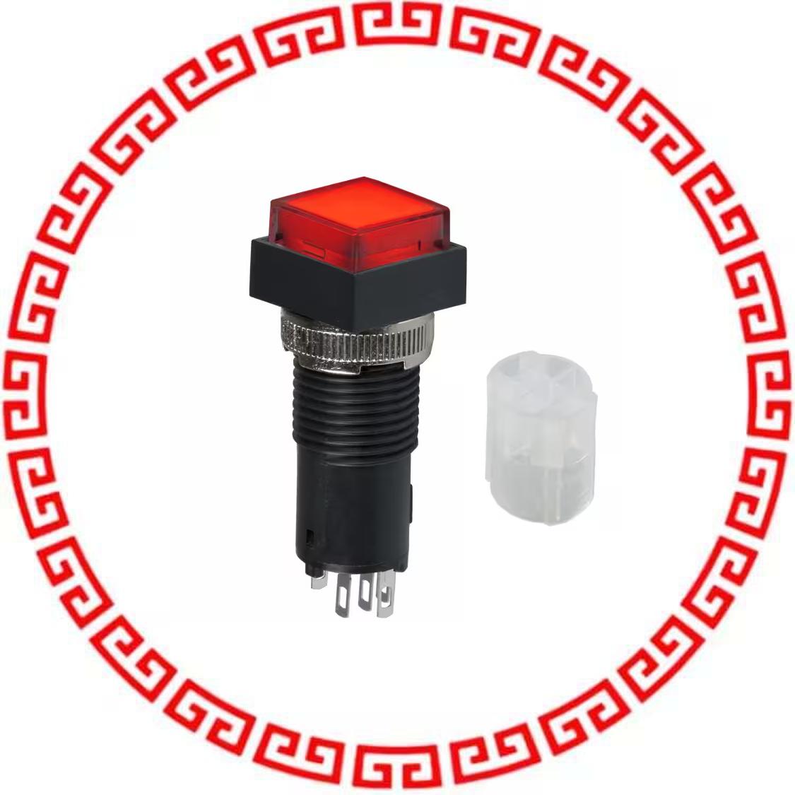 KB15SKW01-5C-JC SWITCH PUSHBUTTON SPDT 1A 125V