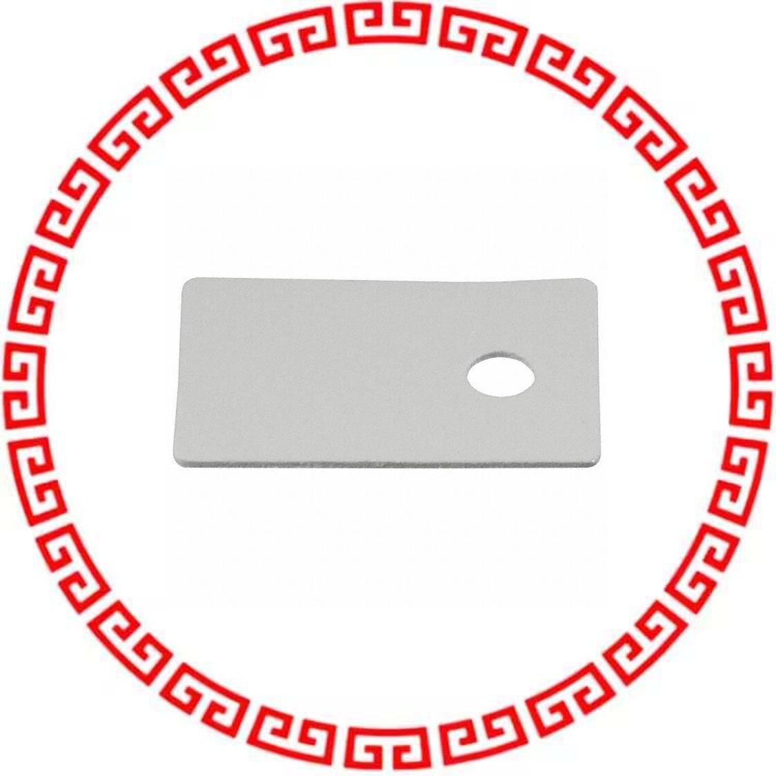 SP2000-0.015-00-54 THERM PAD 19.05MMX12.7MM WHIT