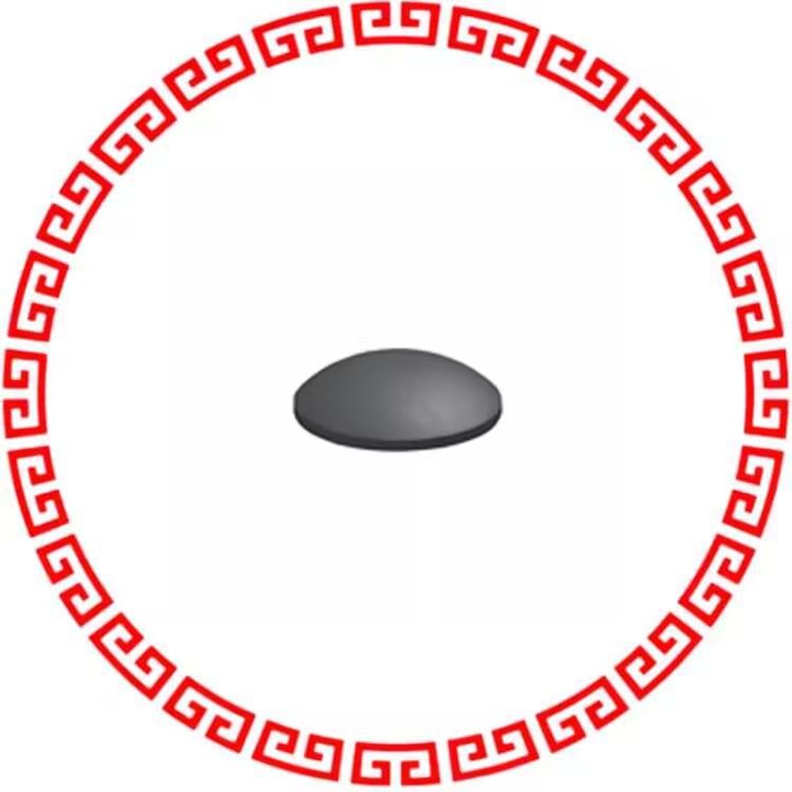 784-B BUMPER CYLIN 0.335 DIA BLK