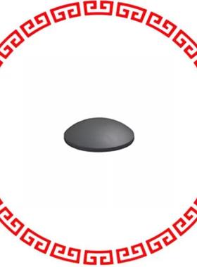 784-B BUMPER CYLIN 0.335 DIA BLK