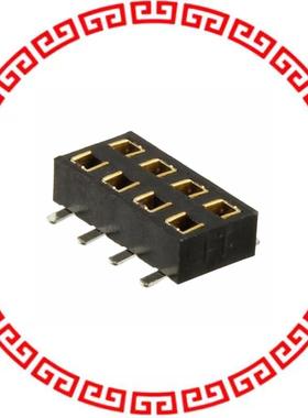 M22-6360442 4+4 DIL LOW PROFILE SMT SOCKET