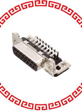1-106506-2 CONN D-SUB RCPT 15POS R/A SOLDER