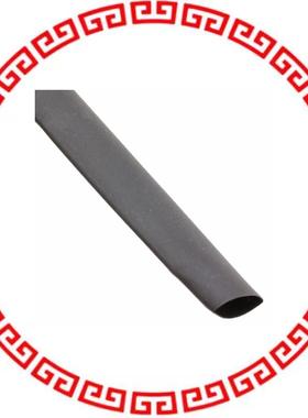 F2211/4 BK003 HEAT SHRINK TUBE 1/4 BK 250'