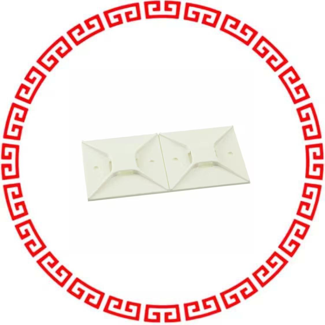 ABM4H-A-L CABLE TIE HLDR ADH 2=2 HOLDERS