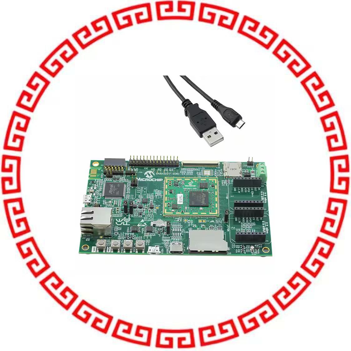 ATSAMA5D27-SOM1-EK1 EVAL BOARD FOR SAMA5D27