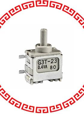 G3T23AH SWITCH TOGGLE DPDT 0.4VA 28V