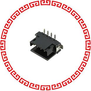 CONN BLK SMD TIN 4POS 292175 HEADER