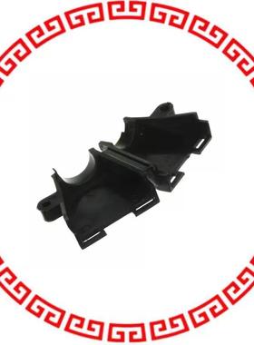 1-350524-9 CONN STR RELIEF 24POS HNGD BLACK