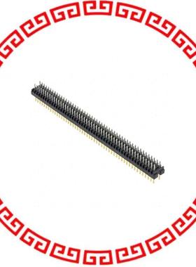 1-103916-7 CONN HEADER .050 100POS VERT T/H