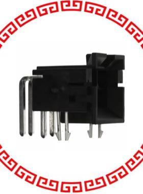 43810-0001 CONN HEADER 4POS R/A W/CLIP TIN