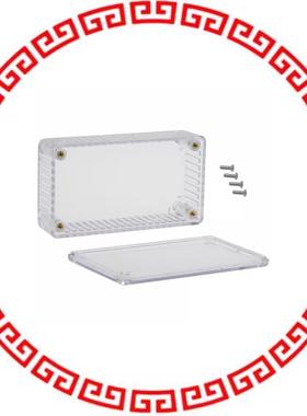 1591BTCL BOX PLSTC TRN CLR 4.41