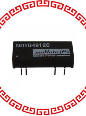 NDTD4812C DC DC CONVERTER +/-12V 3W