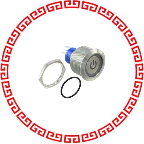 AV2510M712Q04 SWITCH PUSH SPST-NO 3A 250V