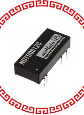 NDTD0512C DC DC CONVERTER +/-12V 3W