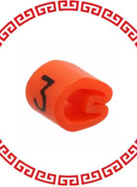 EC0787-000 MARKER ZTYPE STRT 3 LEGEND ORG