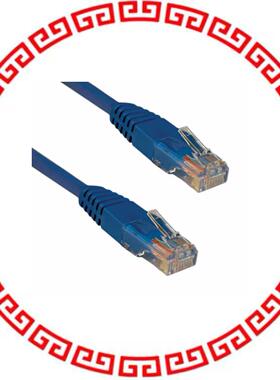 N002-007-BL CABLE MOD 8P8C PLUG-PLUG 7'