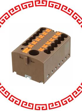 3273492 DISTRIBUTION BLOCK BROWN