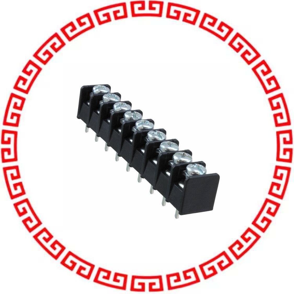 4DB-P108-09 CONN BARRIER STRIP 9CIRC 0.325