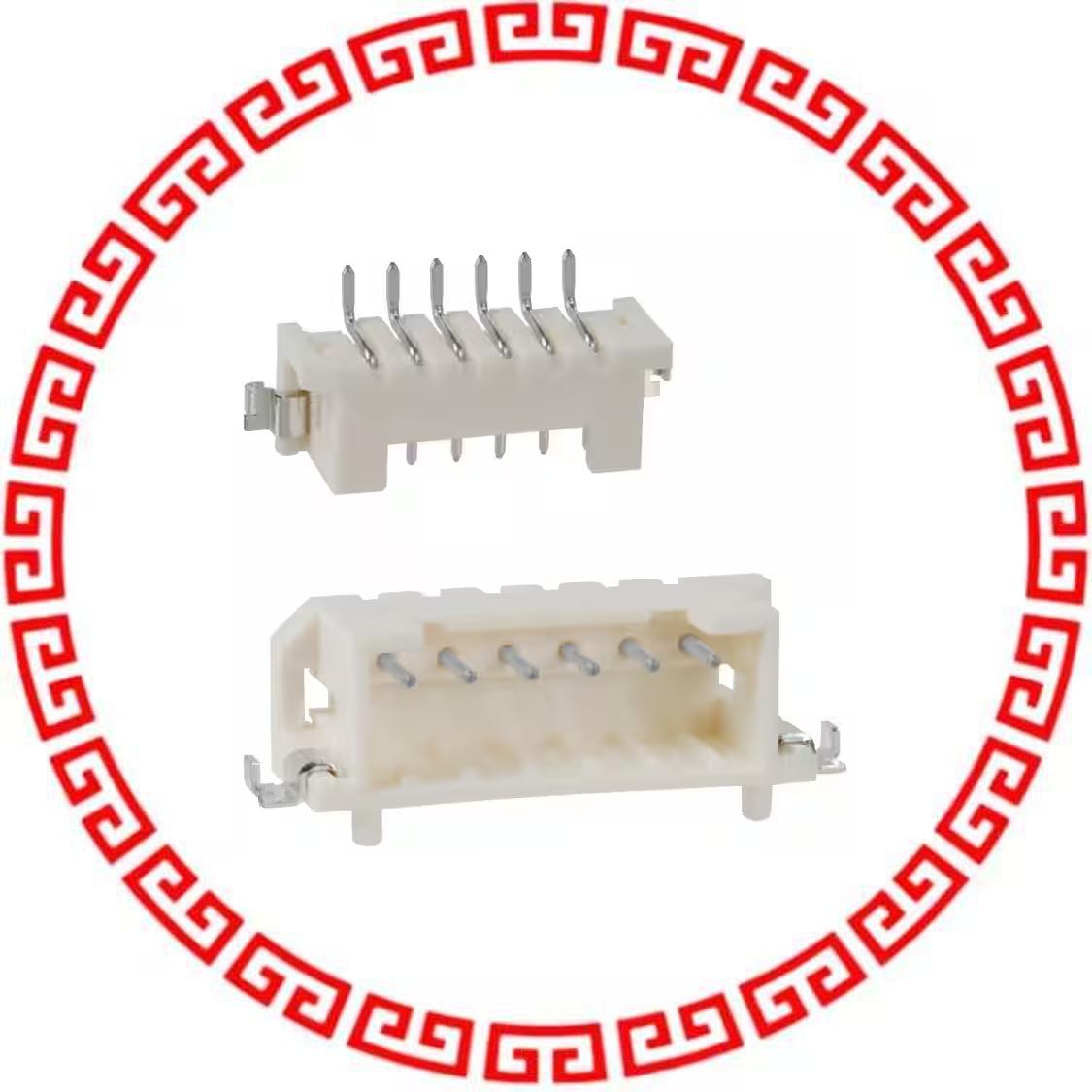 DF3E-6P-2H(20) CONN HEADER 6POS 2MM RT ANG TIN