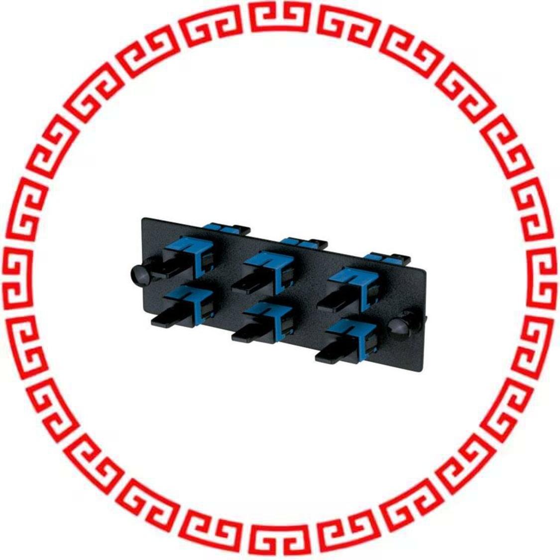 FAP6WBUSCZ FAP W/6 SC SIMPL ADAPTERS (BU) Z